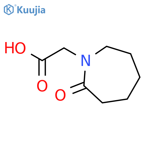2-(2-Oxoazepan-1-yl)acetic acid structure