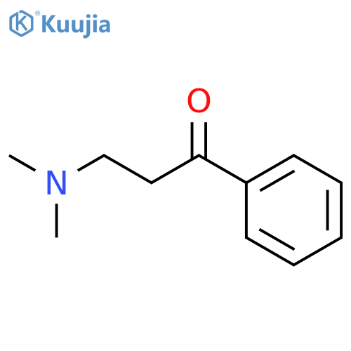 3-(Dimethylamino)-1-phenylpropan-1-one structure