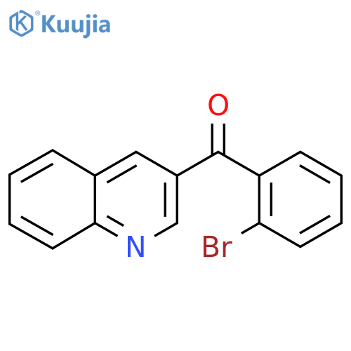 3-(2-Bromobenzoyl)quinoline structure
