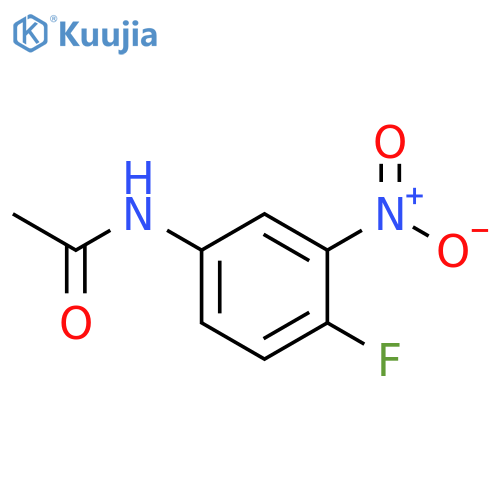 N-(4-Fluoro-3-nitrophenyl)acetamide structure