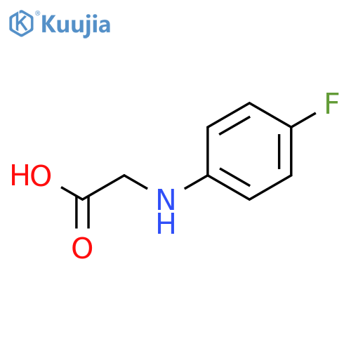 N-(4-Fluorophenyl)glycine structure