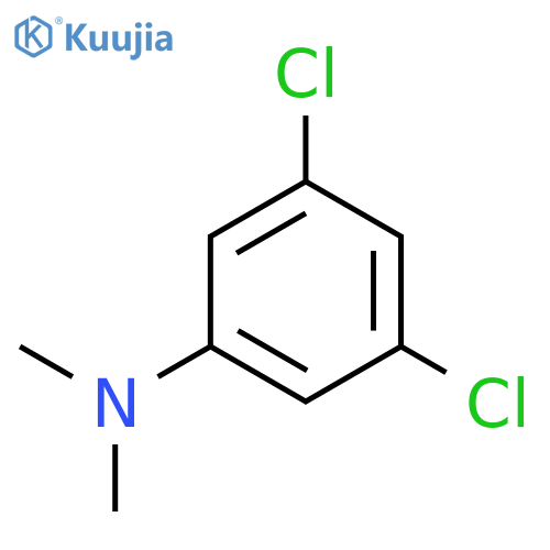 Benzenamine, 3,5-dichloro-N,N-dimethyl- structure