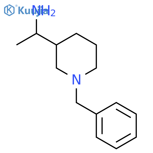 1-(1-Benzylpiperidin-3-yl)ethan-1-amine structure