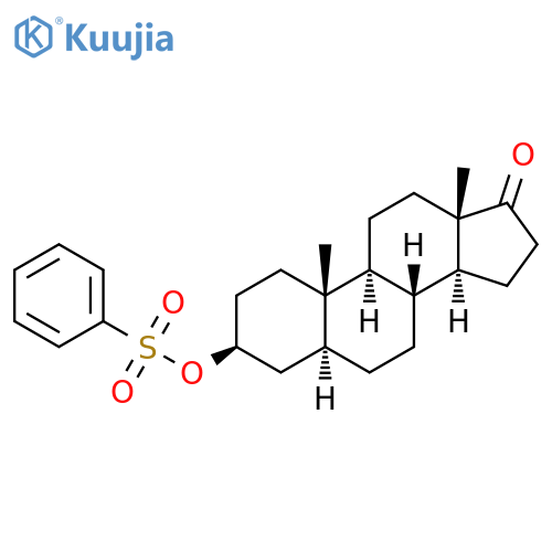 (3β,5α)-3-[(Phenylsulfonyl)oxy]androstan-17-one structure