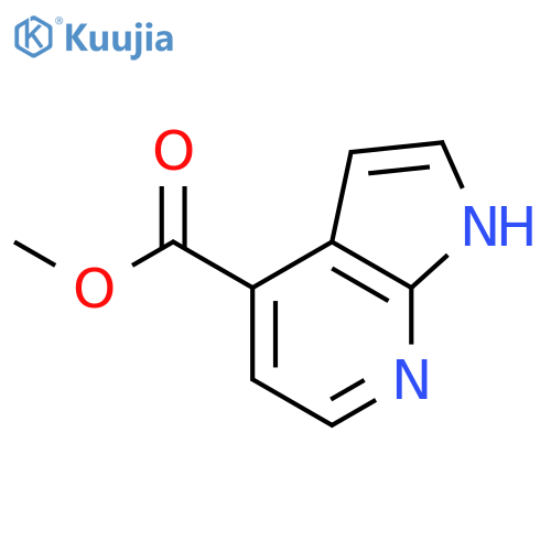 Methyl 1H-pyrrolo[2,3-b]pyridine-4-carboxylate structure