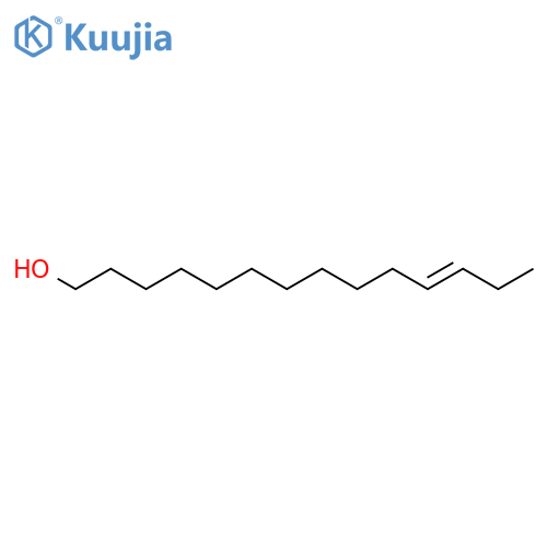 (11E)-Tetradecen-1-ol structure