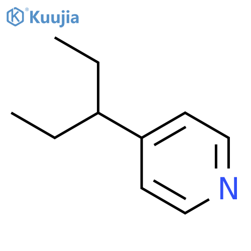 4-(pentan-3-yl)pyridine structure