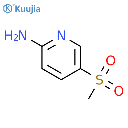 5-methanesulfonylpyridin-2-amine structure