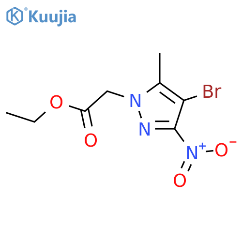 Ethyl (4-Bromo-5-methyl-3-nitro-1H-pyrazol-1-yl)-acetate structure