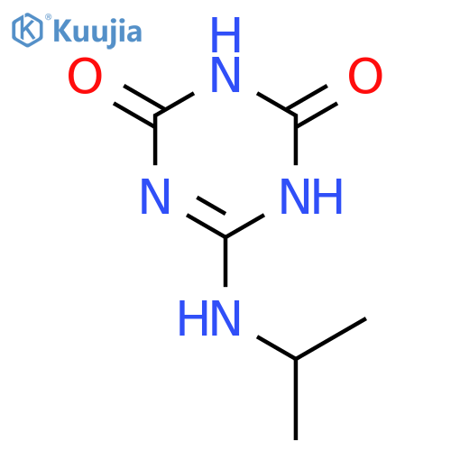 1,3,5-Triazine-2,4(1H,3H)-dione, 6-[(1-methylethyl)amino]- structure