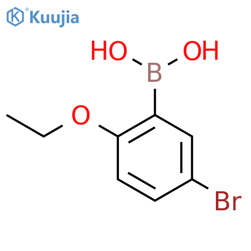 5-Bromo-2-ethoxyphenylboronic acid structure