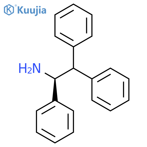 Benzeneethanamine, a,b-diphenyl-, (aS)- structure