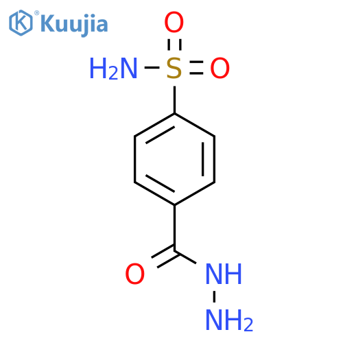 4-Hydrazinocarbonyl-benzene-sulfonamide structure