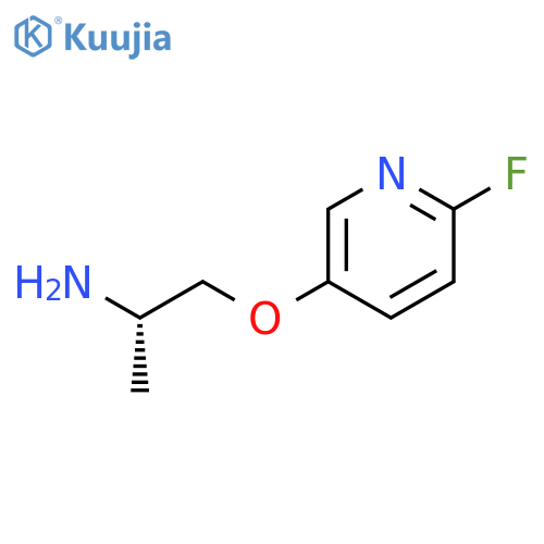 (2S)-1-(6-fluoropyridin-3-yl)oxypropan-2-amine structure