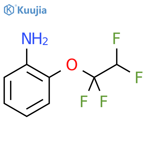 Benzenamine,2-(1,1,2,2-tetrafluoroethoxy)- structure