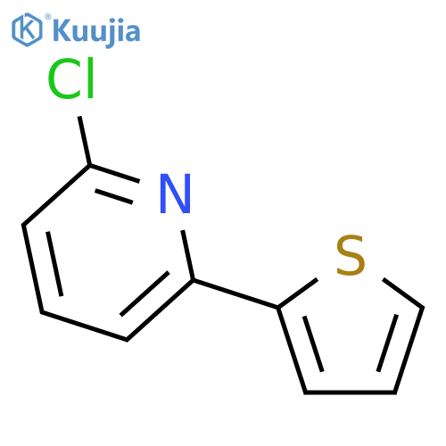 2-Chloro-6-(thiophen-2-yl)pyridine structure