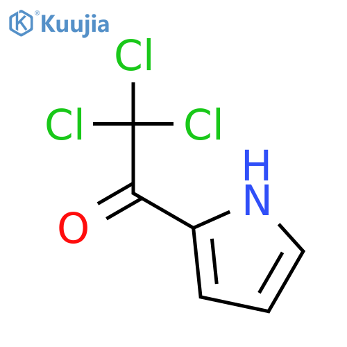 2,2,2-trichloro-1-(1H-pyrrol-2-yl)ethan-1-one structure