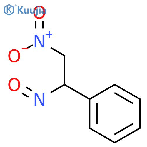 Benzene,(2-nitro-1-nitrosoethyl)- structure