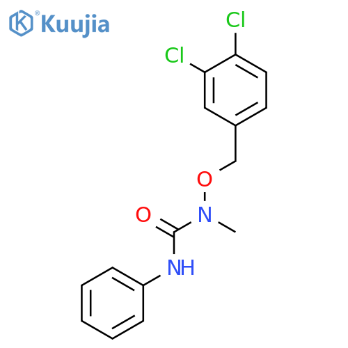 1-(3,4-dichlorobenzyloxy)-1-methyl-3-phenylurea structure