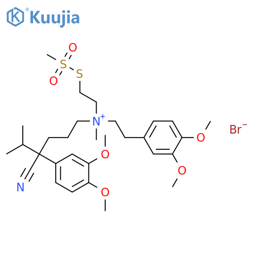 Verapamil Ethyl Methanethiosulfonate, Bromide structure
