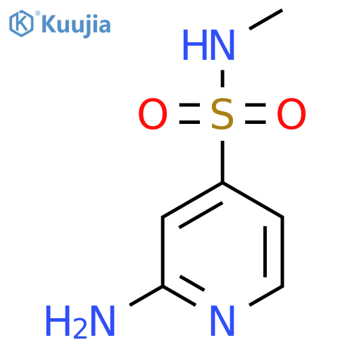 2-amino-N-methylpyridine-4-sulfonamide structure