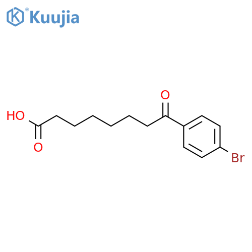 8-(4-Bromophenyl)-8-oxooctanoic acid structure