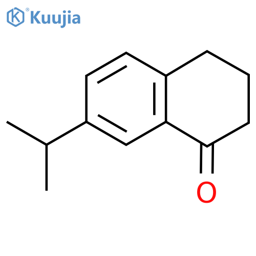 7-(propan-2-yl)-1,2,3,4-tetrahydronaphthalen-1-one structure