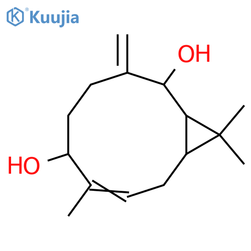 4(15),9-Bicyclogermacradiene-1,5-diol structure