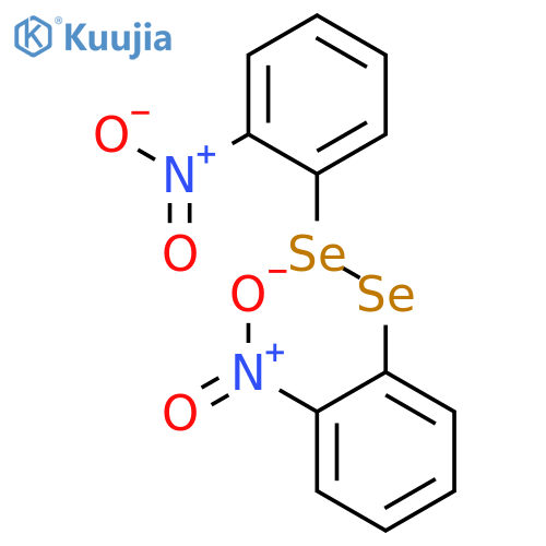 Bis(2-nitrophenyl)diselenide structure