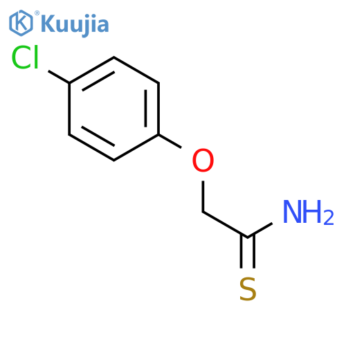2-(4-Chlorophenoxy)ethanethioamide structure