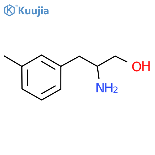 2-amino-3-(3-methylphenyl)propan-1-ol structure