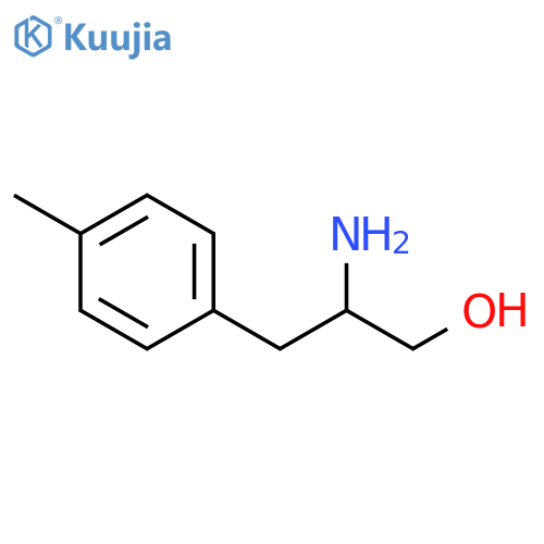 2-amino-3-(4-methylphenyl)propan-1-ol structure