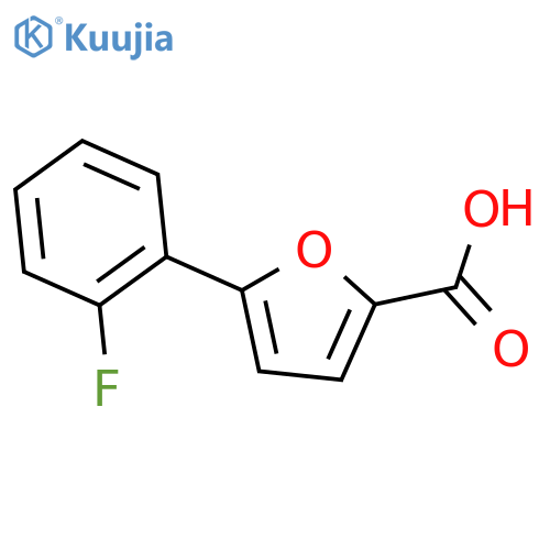 5-(2-Fluorophenyl)furan-2-carboxylic acid structure