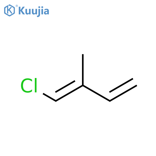 1,3-butadiene, 1-chloro-2-methyl- structure