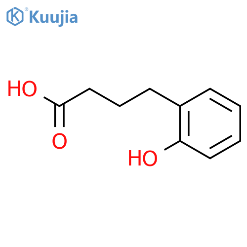 4-(2-hydroxyphenyl)butanoic acid structure
