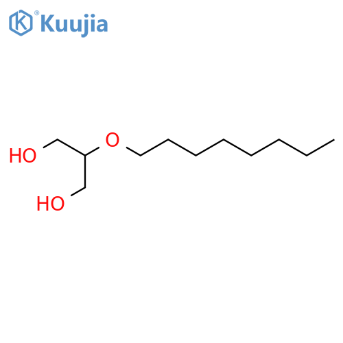 2-Octyl glyceryl ether structure