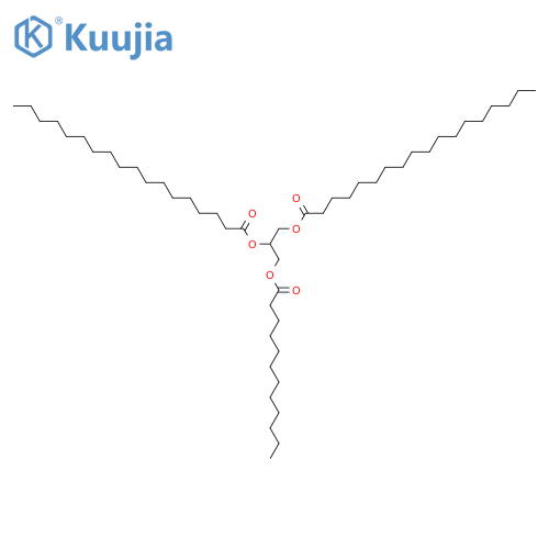 1-Lauryl-2,3-distearin structure