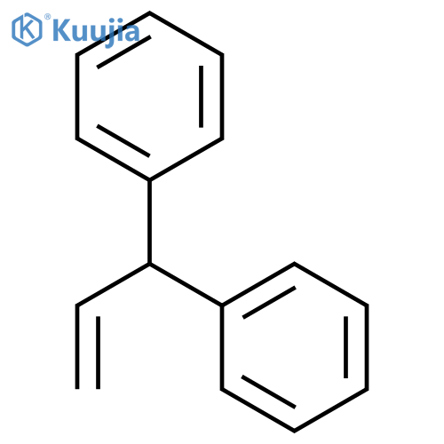 (1-phenylprop-2-en-1-yl)benzene structure