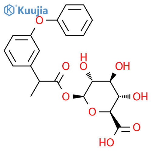Fenoprofen Acyl Glucuronide structure
