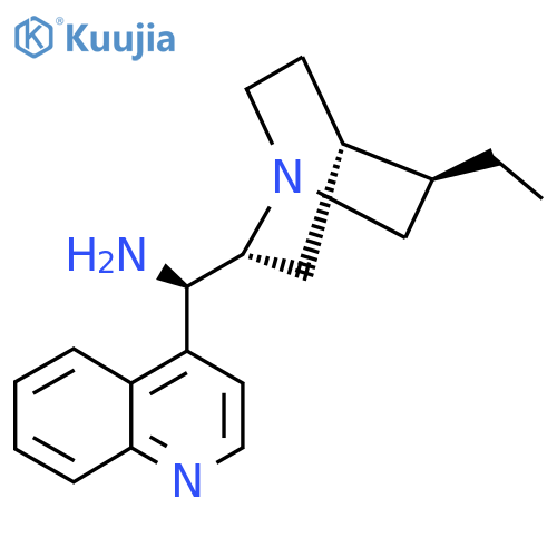 (R)-[(2R,4S,5R)-5-Ethyl-1-azabicyclo[2.2.2]octan-2-yl]-quinolin-4-ylmethanamine structure