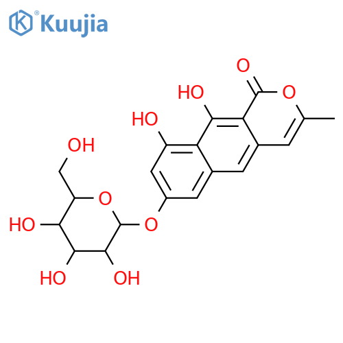 Nortoralactone; 7-O-β-D-Glucopyranoside structure