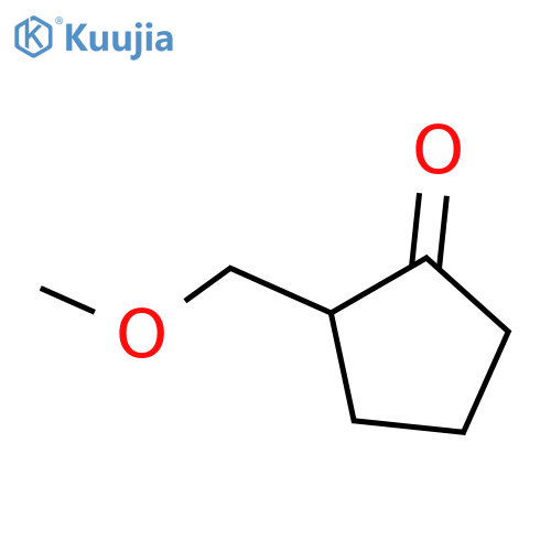 2-(Methoxymethyl)cyclopentanone structure
