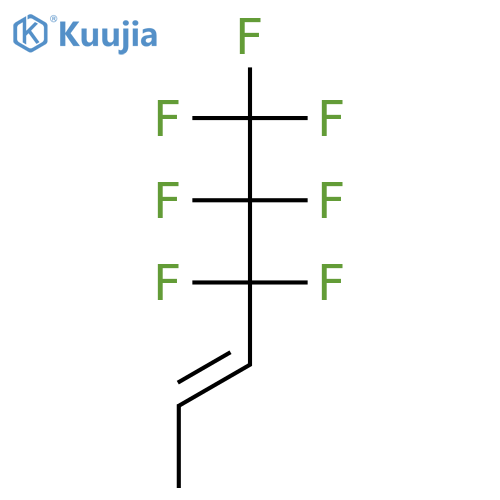4,4,5,6,6,6-Heptafluoro-2-hexene structure