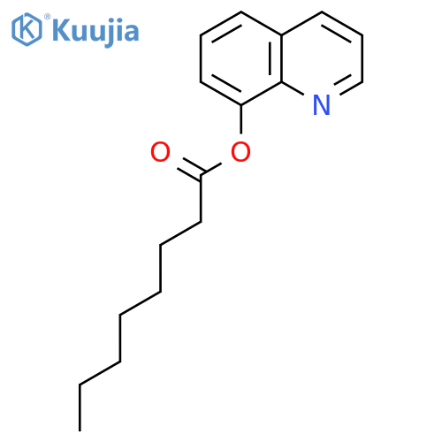 8-Quinolinyl octanoate structure