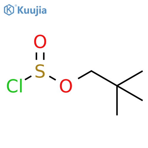 Chlorosulfurous acid, 2,2-dimethylpropyl ester structure