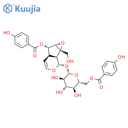 6'-O-p-Hydroxybenzoylcatalposide structure