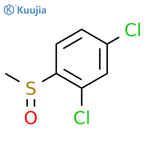 2,4-dichloro-1-(methylsulfinyl)benzene structure