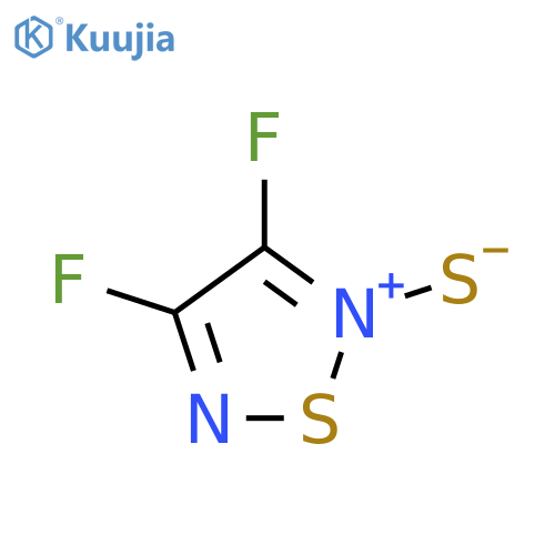 1,2,5-Thiadiazole,3,4-difluoro-, 2-sulfide (9CI) structure
