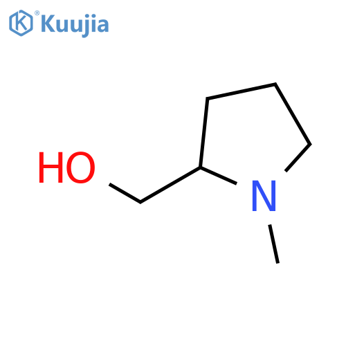 (1-methylpyrrolidin-2-yl)methanol structure