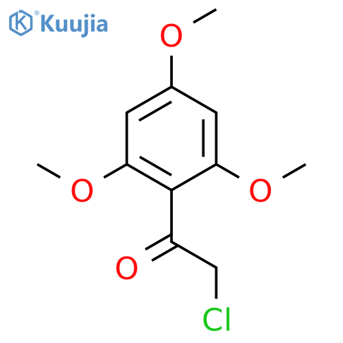2-chloro-1-(2,4,6-trimethoxyphenyl)ethan-1-one structure